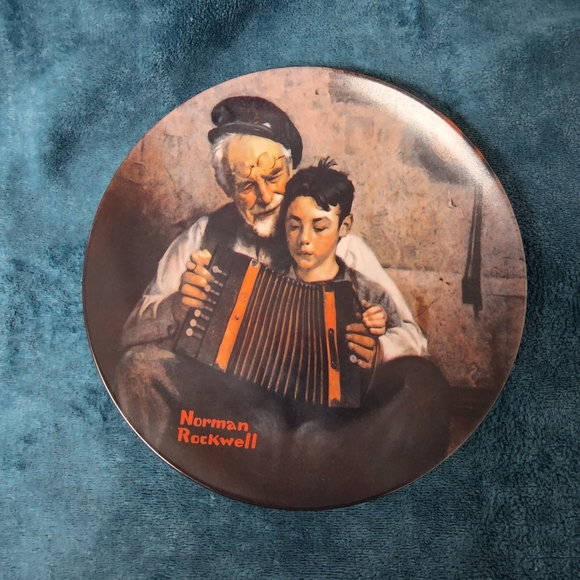 Norman Rockwell plates - Picture 2 of 6